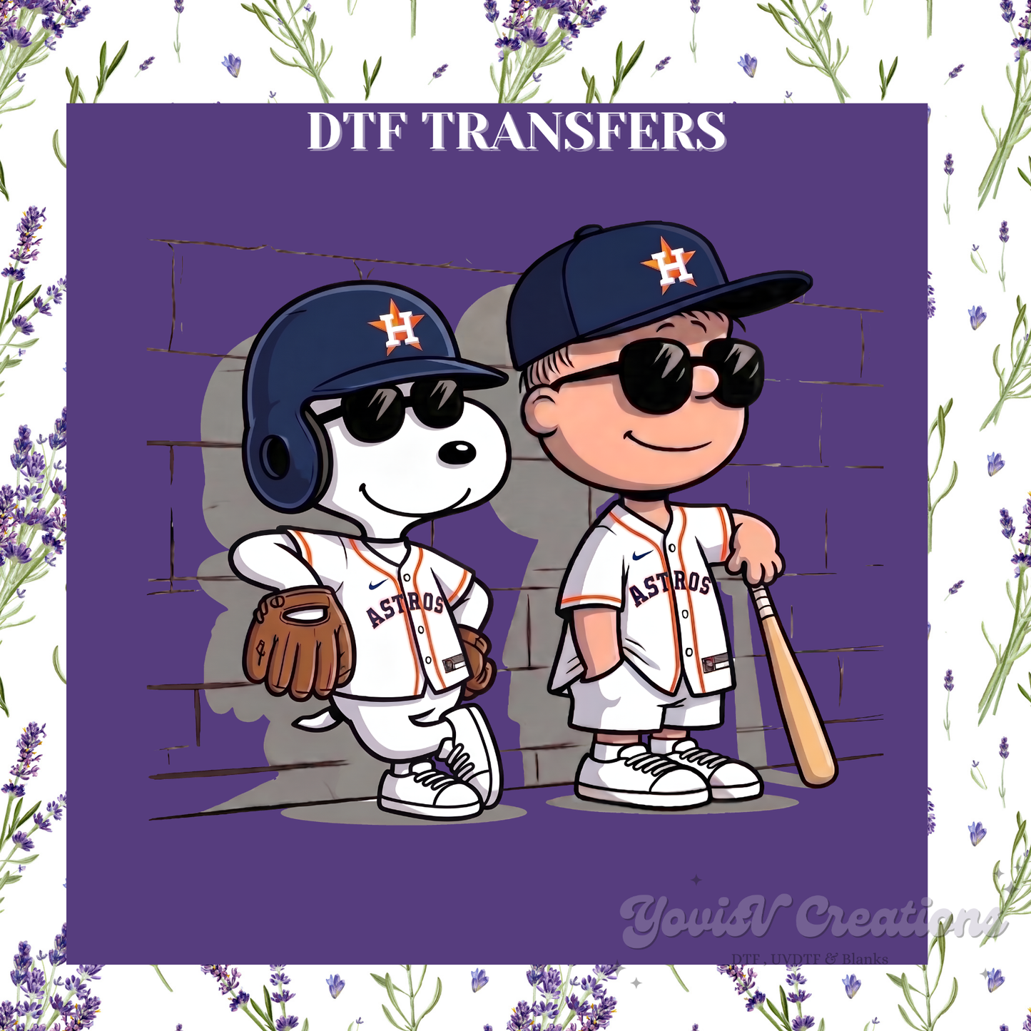 Snoopy & Charlie Astros