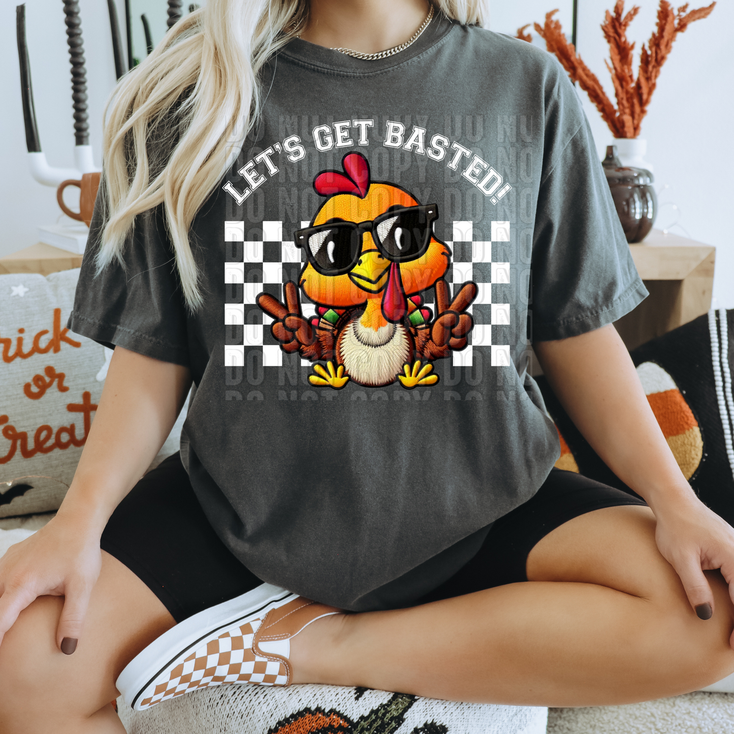 Let's get Basted ( White )