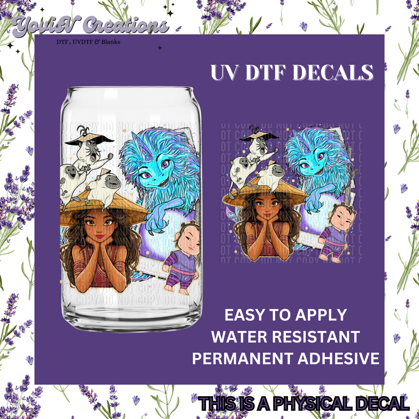 UV DTF DECAL 12 (4inch)