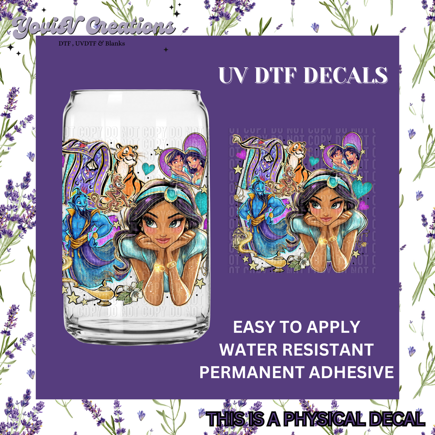 UV DTF DECAL 13 (4inch)