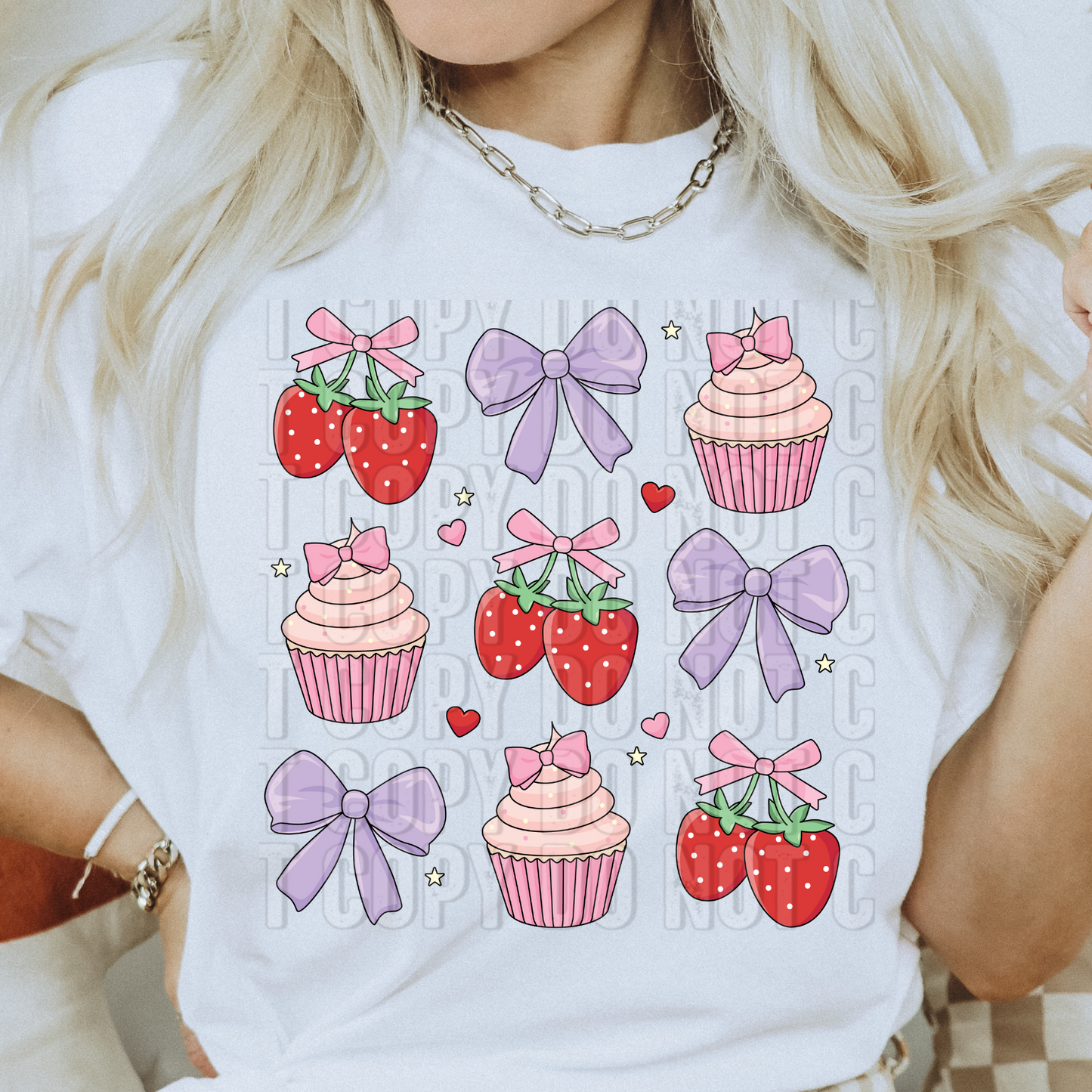 Strawberry + Bows Coquette