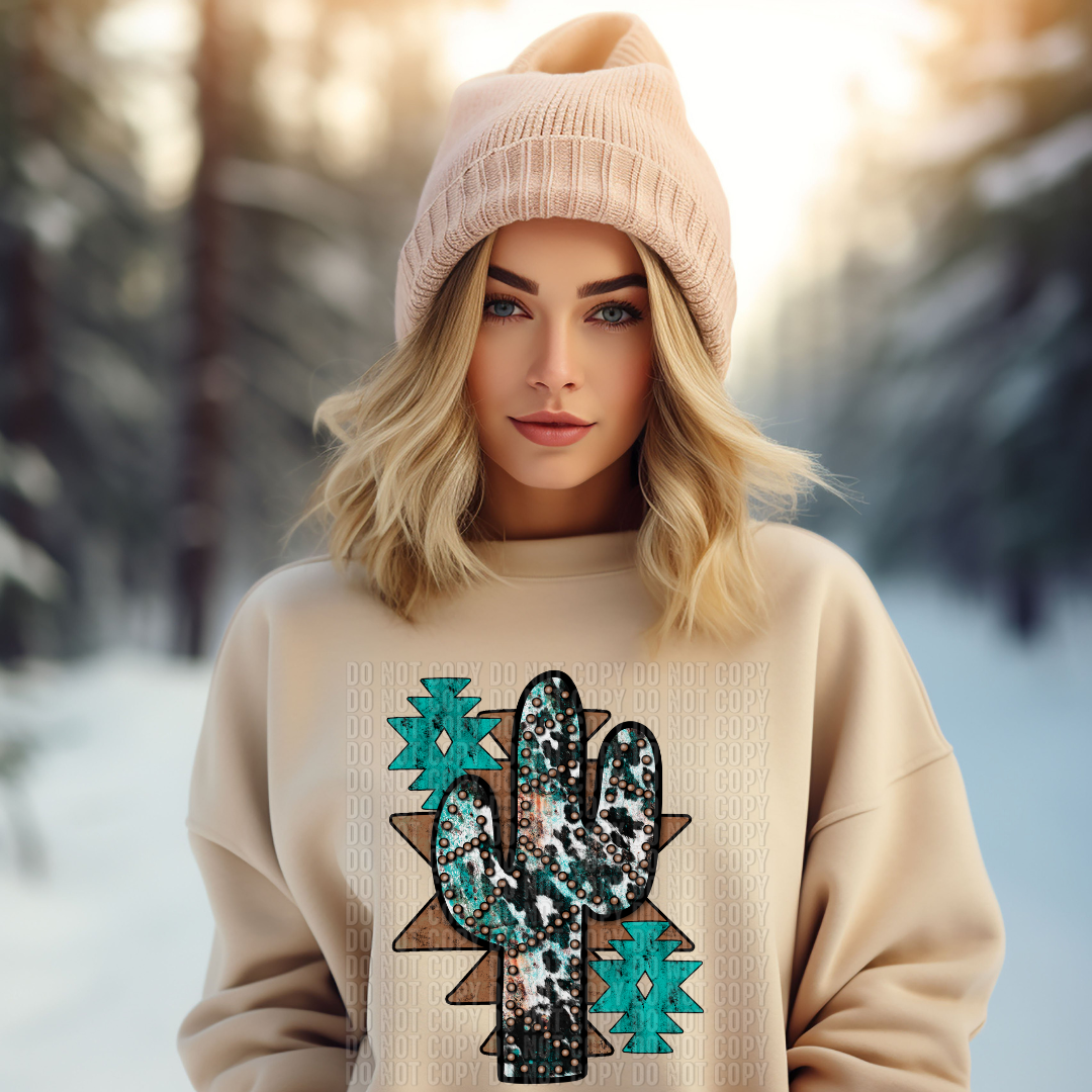 Cactus and turquoise