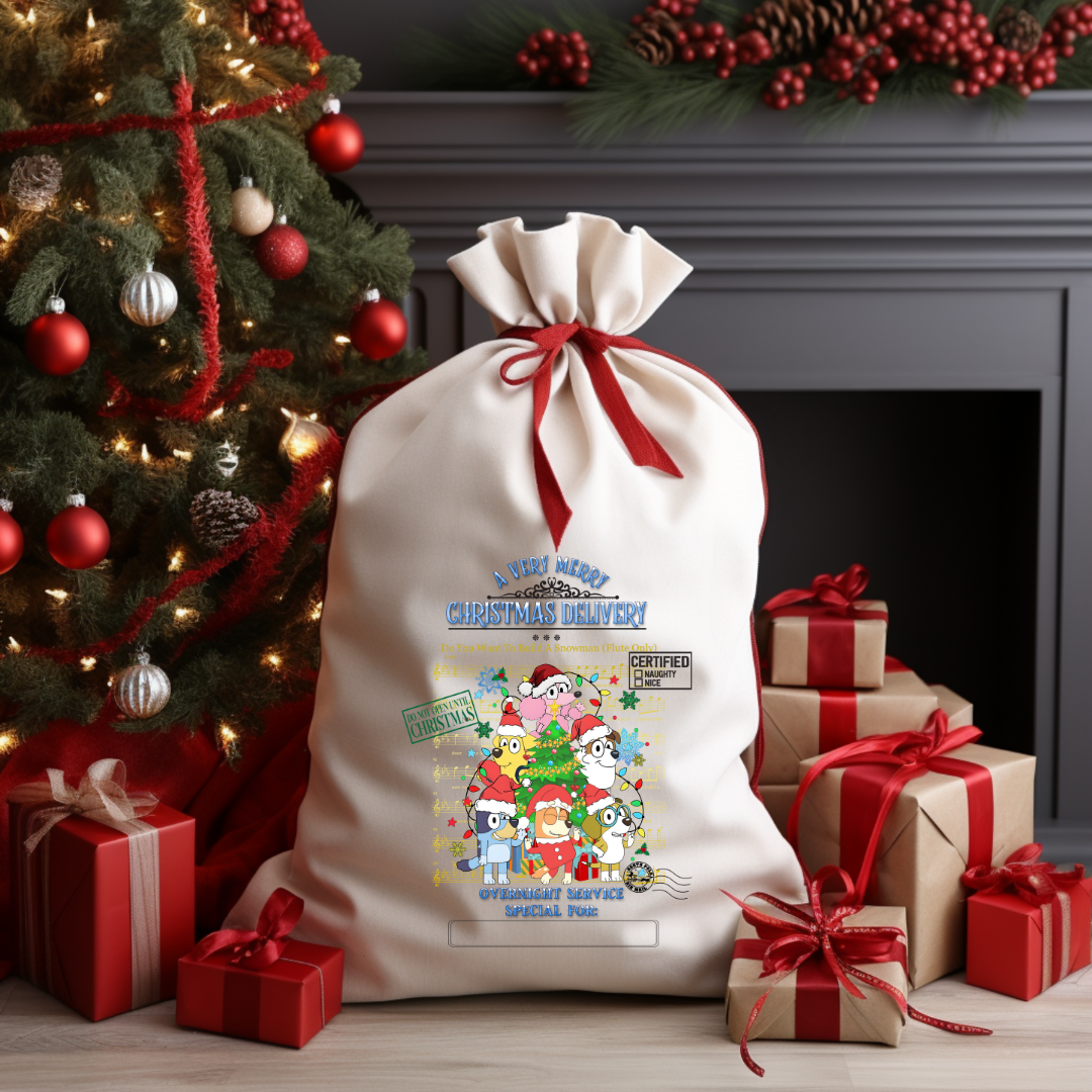A Very Merry Christmas Delivery Bluey & Friends