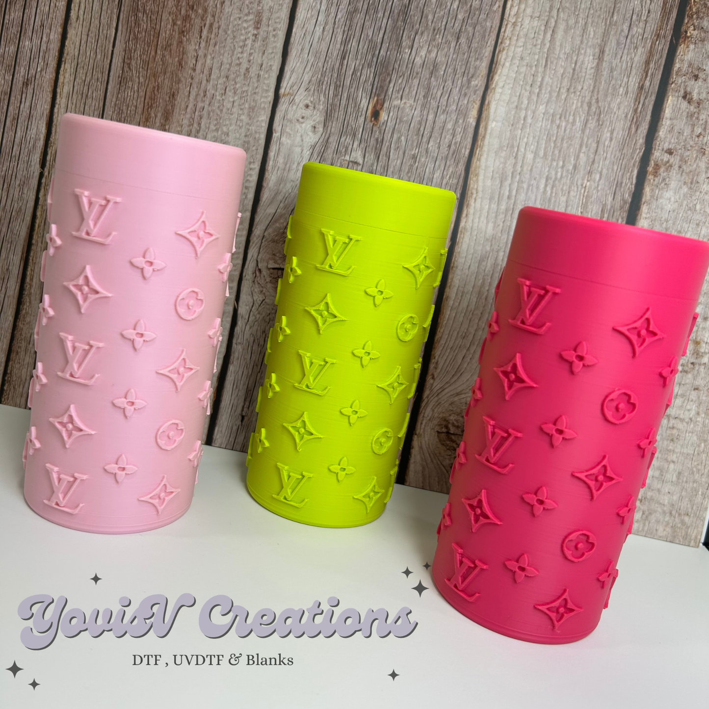 Monogram Can Cooler 12oz