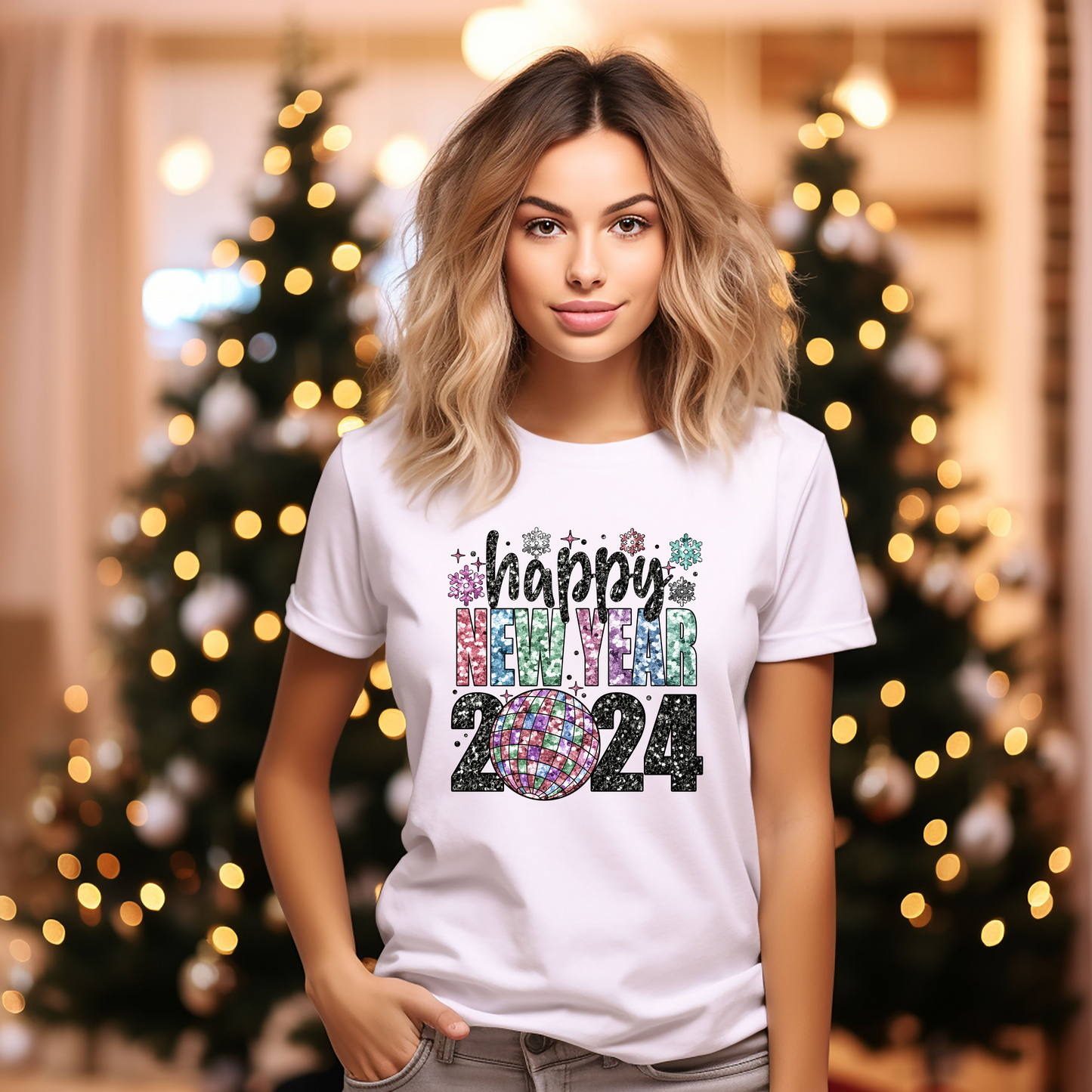 Colorful Happy New Year