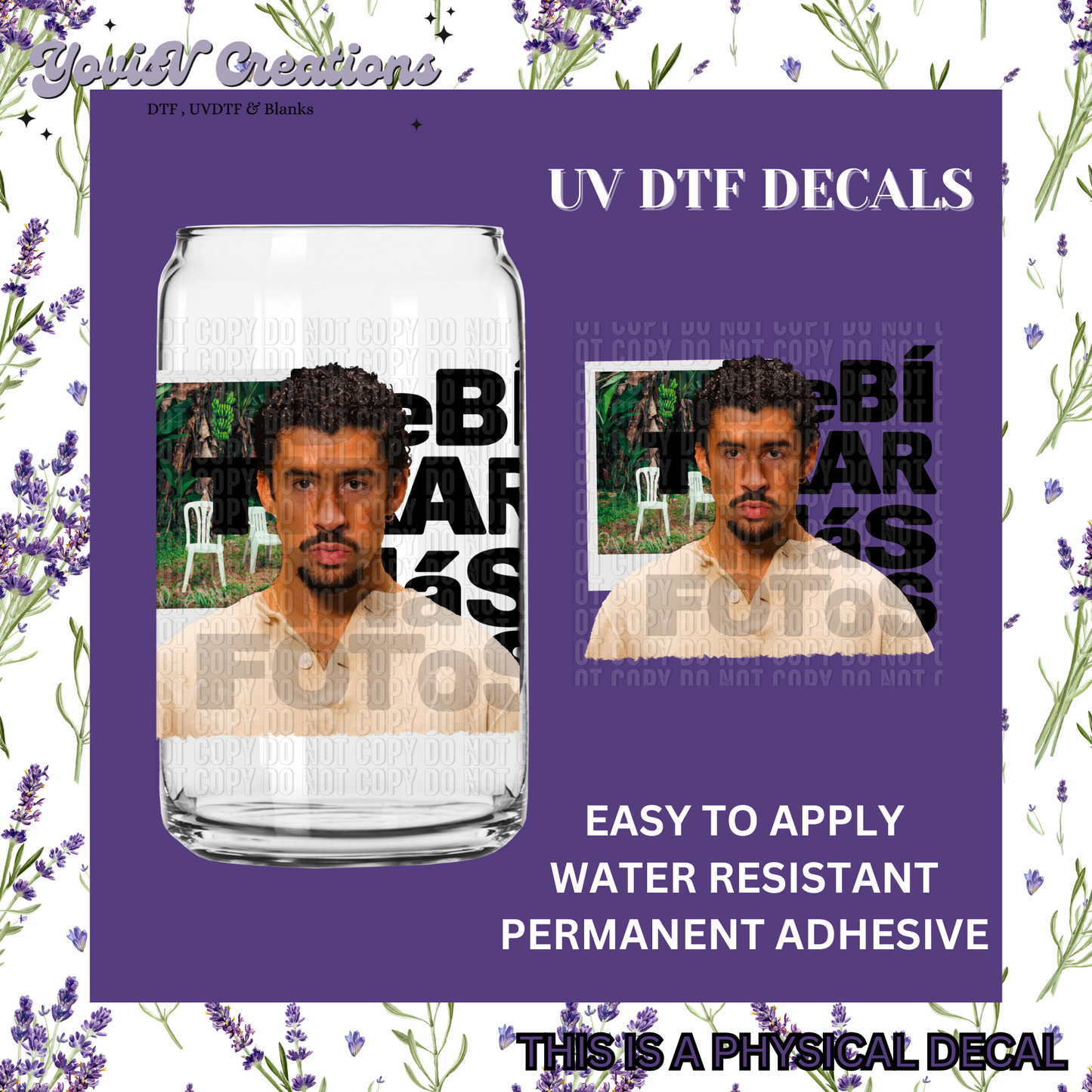 UV DTF DECAL 22 (4inch)