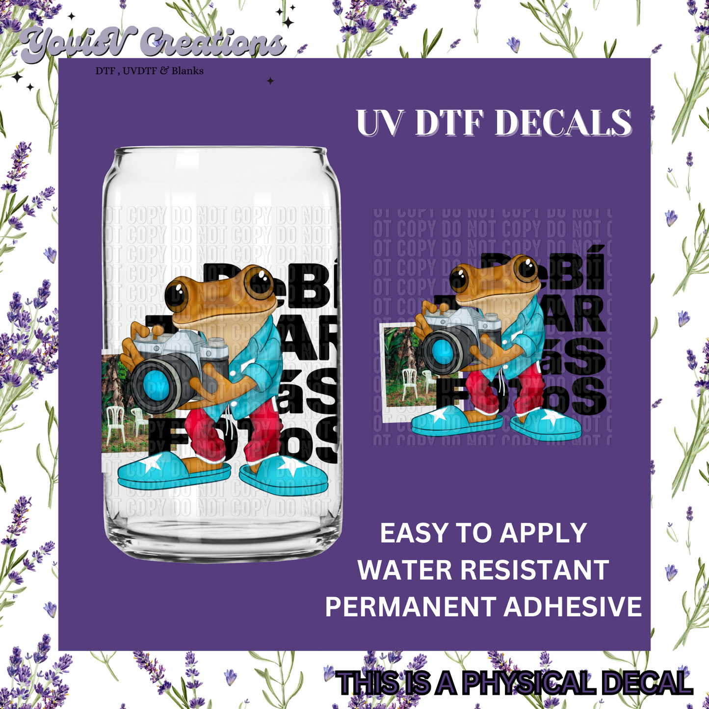 UV DTF DECAL 23 (4inch)