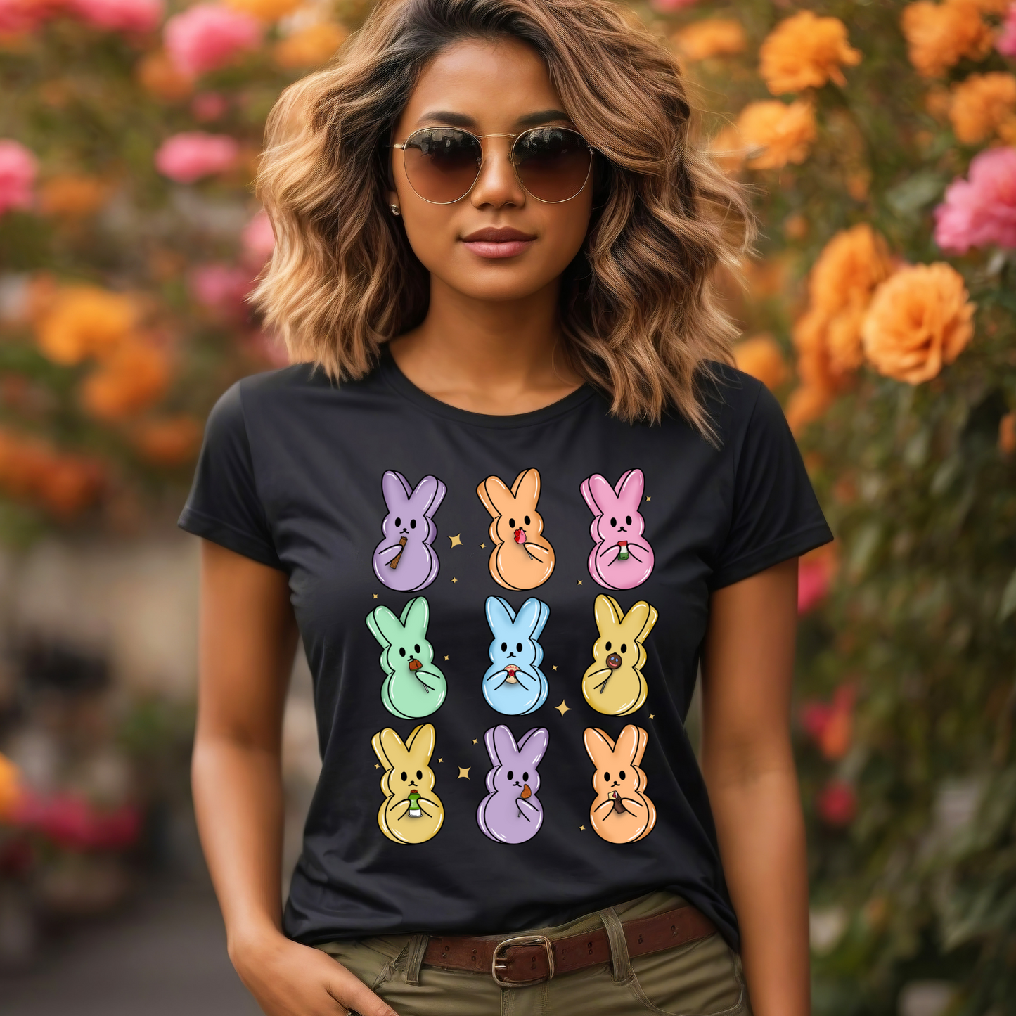 Peeps with Mexican Candy