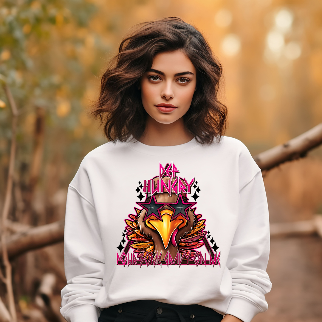 Def Hungry Pour some Gravy on me (pink)