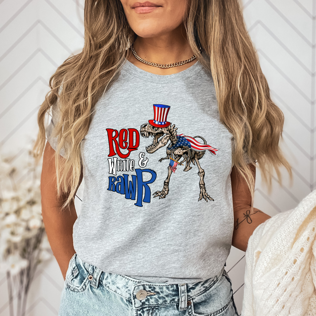 Red, White and Rawr