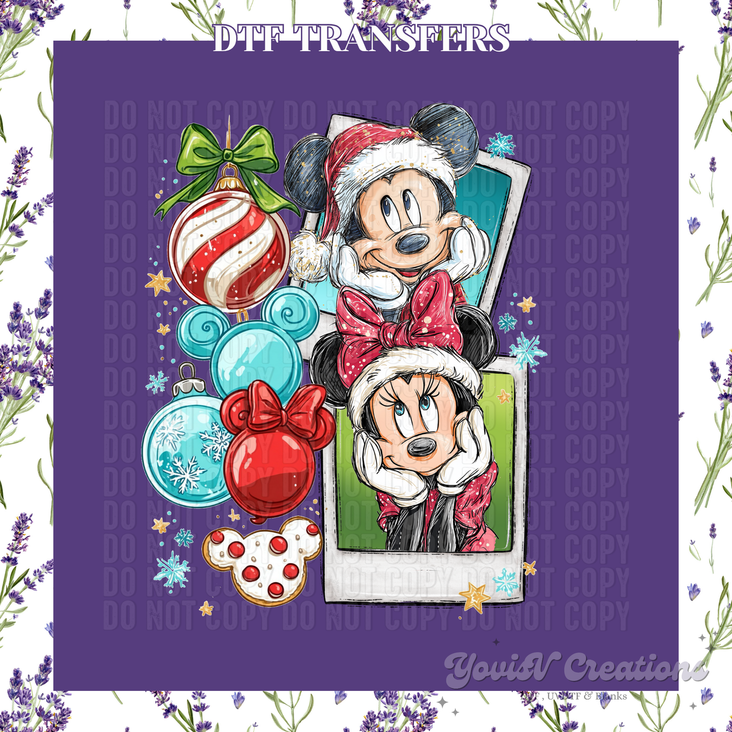 Mouse Couple Polaroid