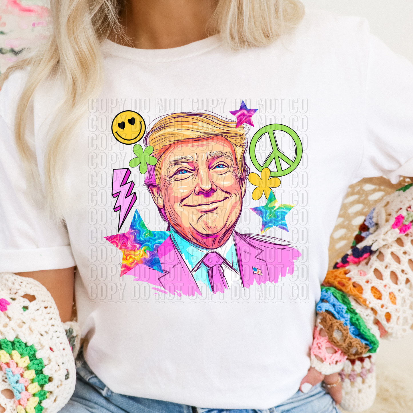 Colorful Trump