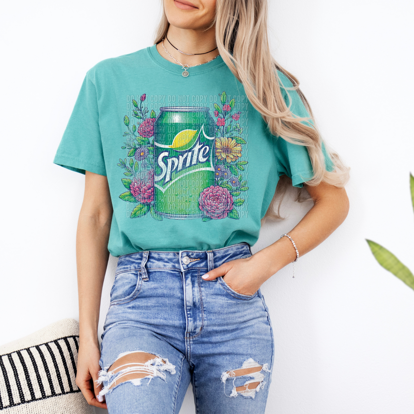 Sprite with Flowers