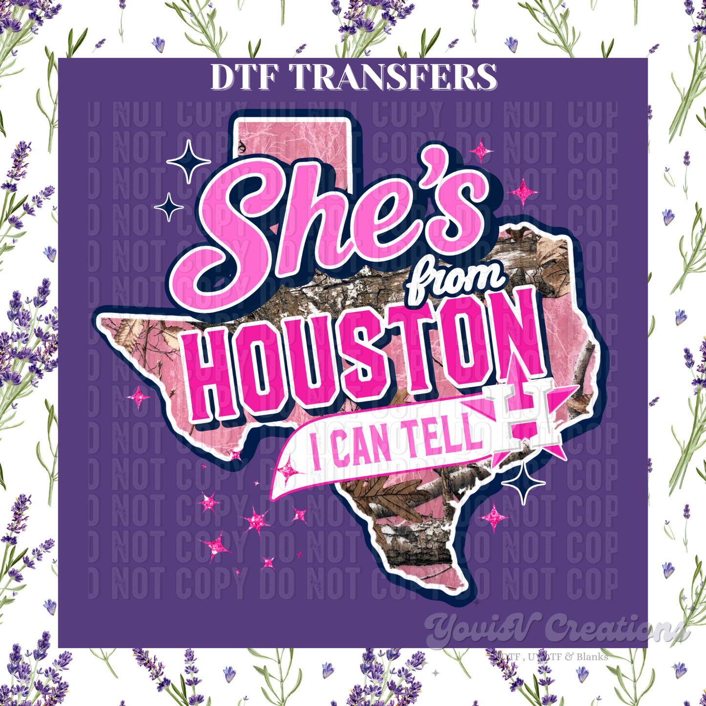 She's from Houston (Pink Camo)