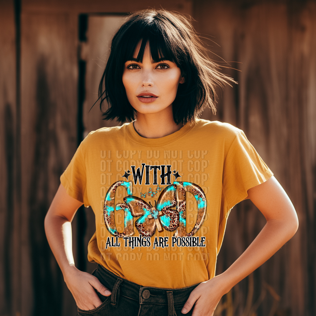 with GOD all things are possible