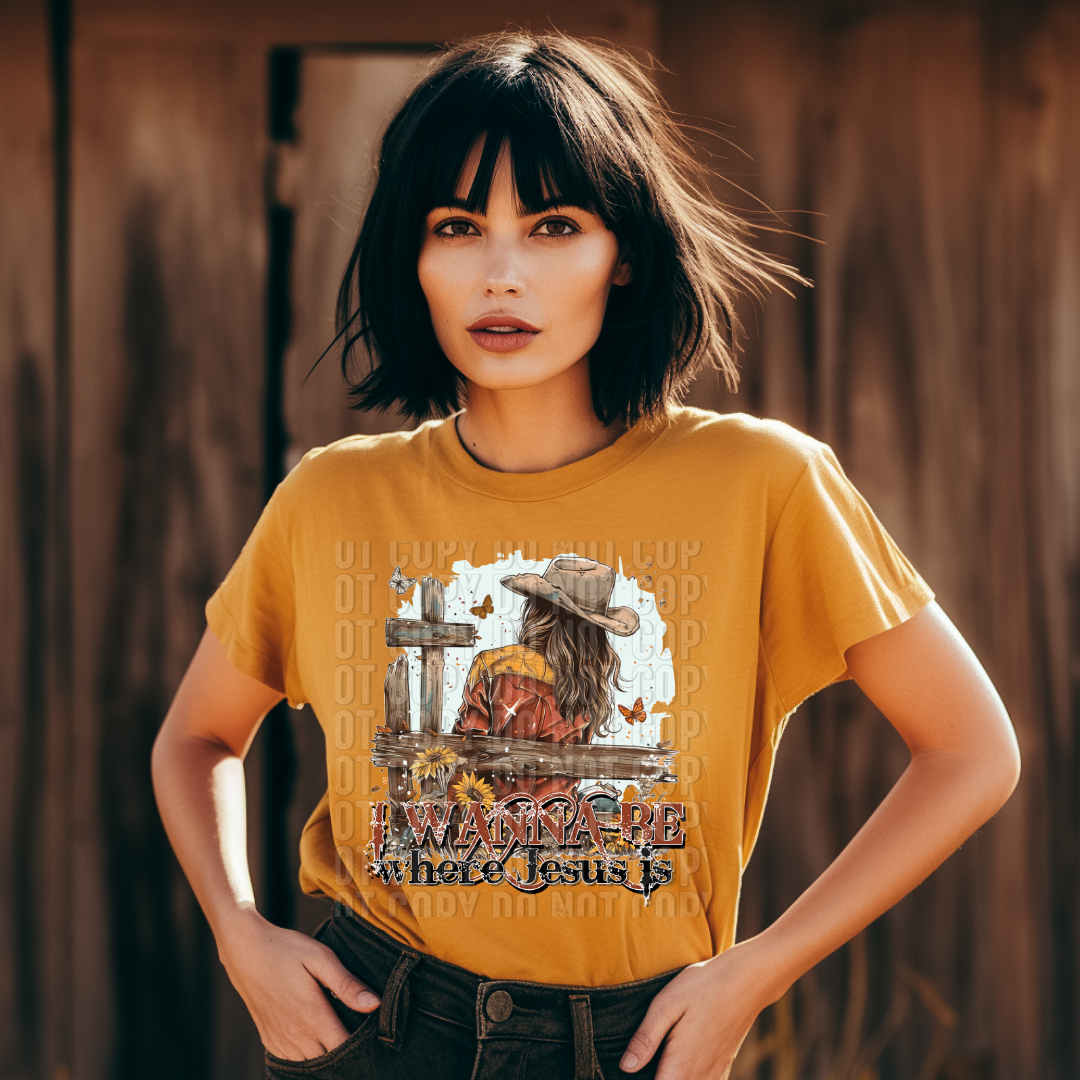 I wanna be where Jesus is