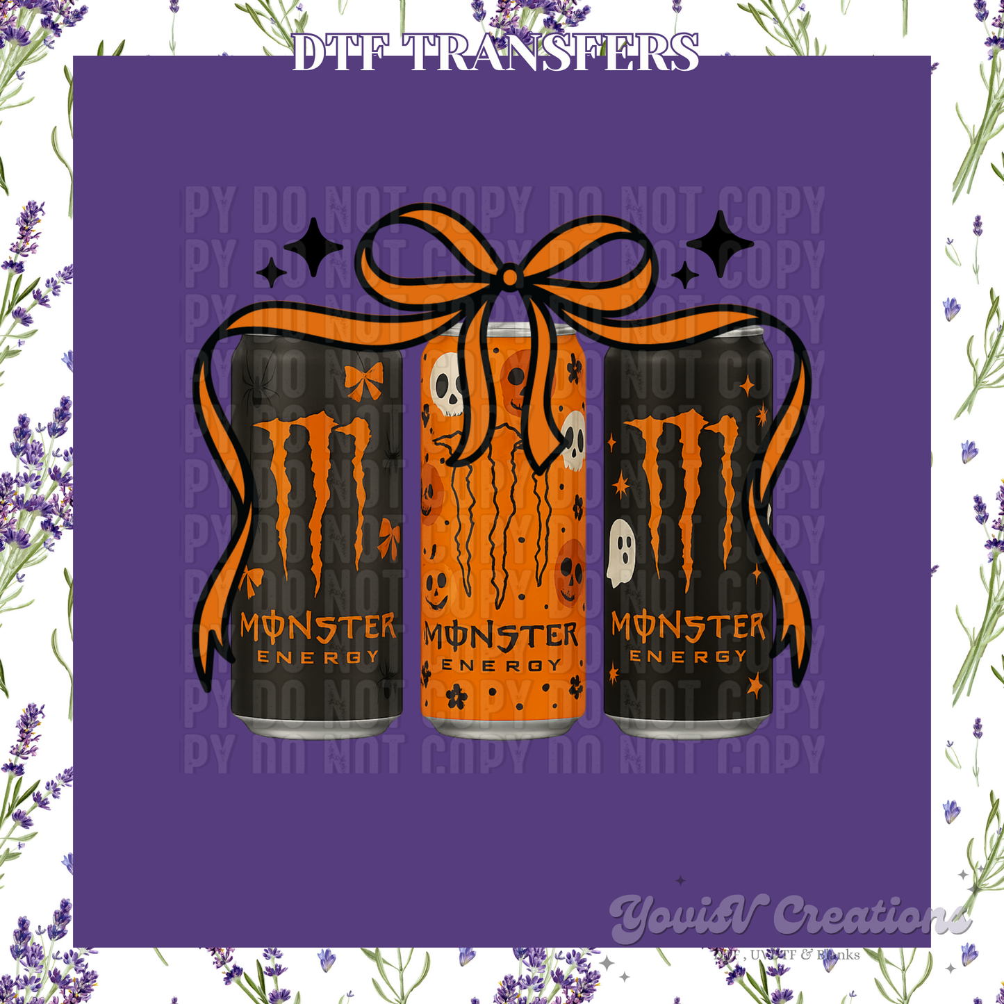 Halloween Drinks with Bows