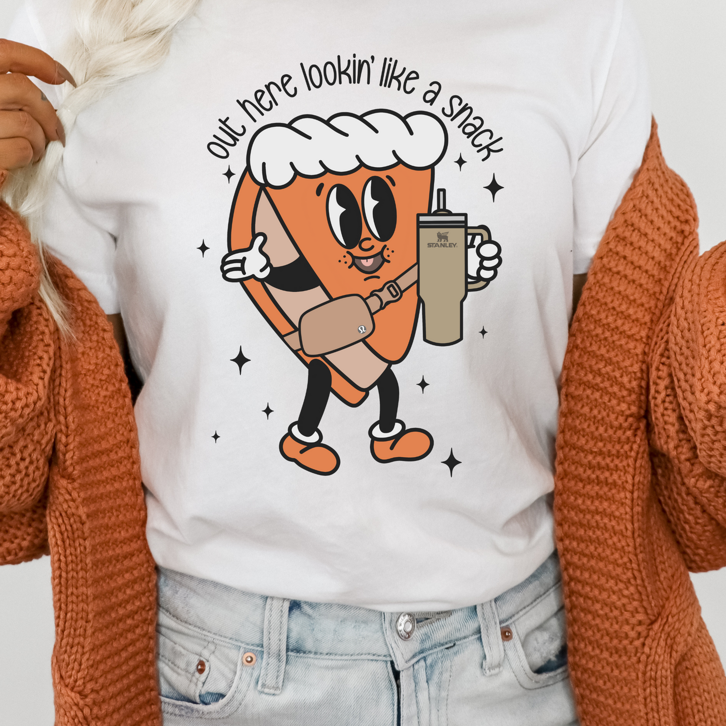 Out here lookin like a Snack ( Pie )