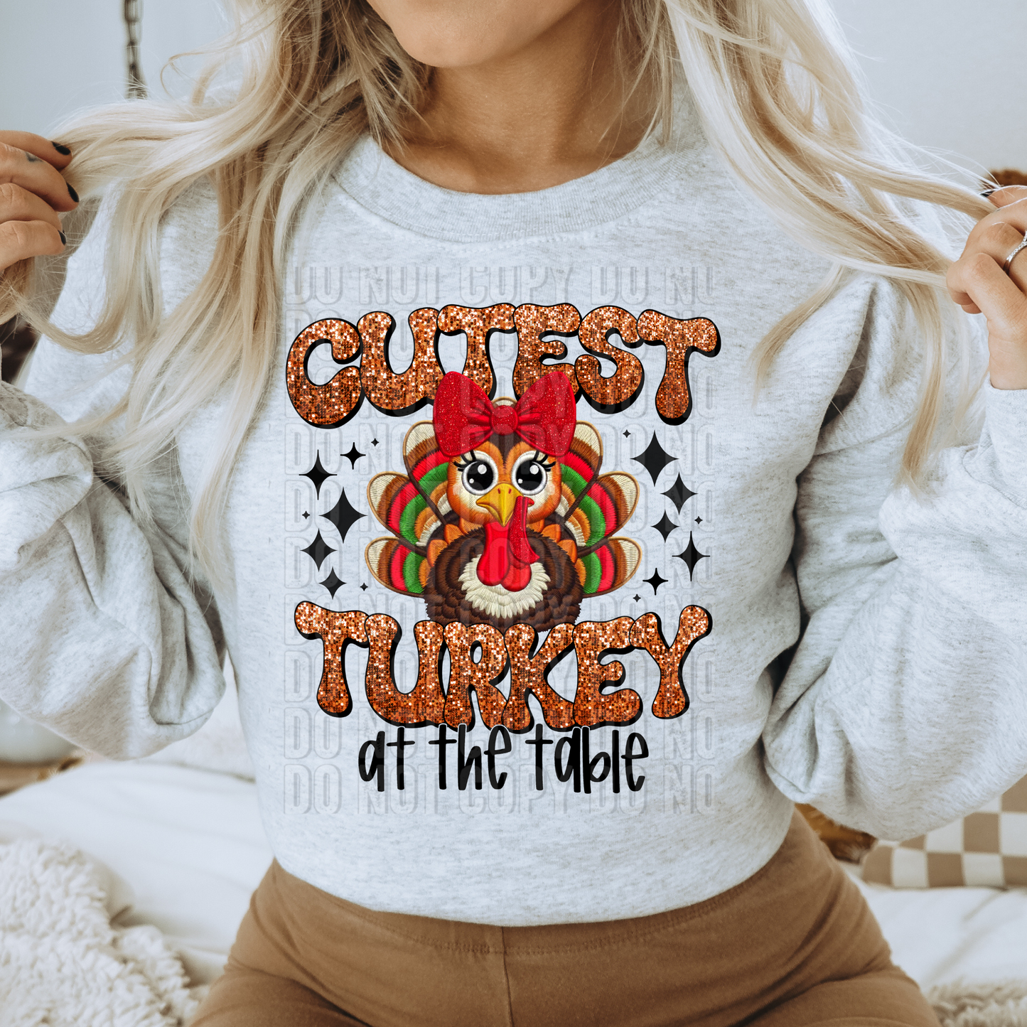 Cutest turkey at the table ( Girl )