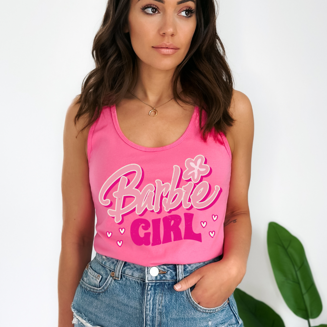 Barbie Girl - Distressed