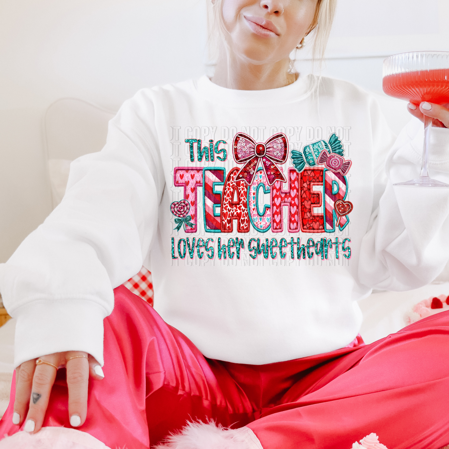 This teacher loves her sweethearts