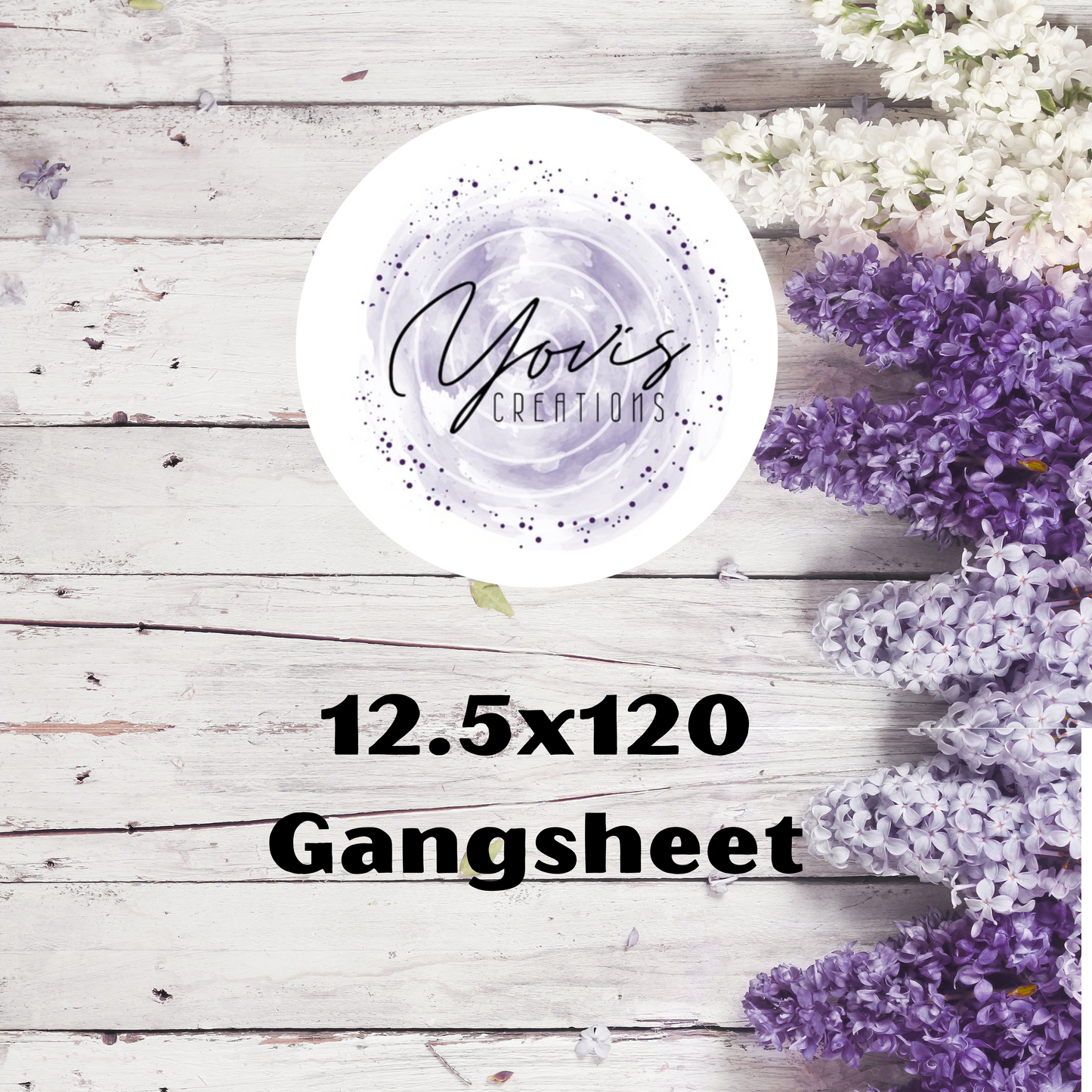 12.5x120in Gangsheet