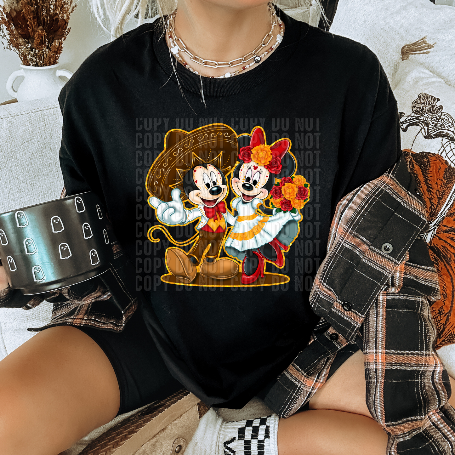 Mouse Dia de los Muertos