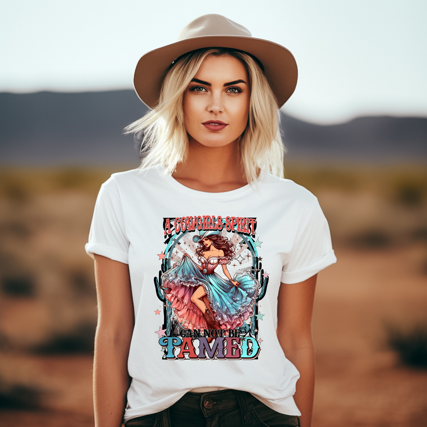 A Cowgirls Spirit can not be Tamed