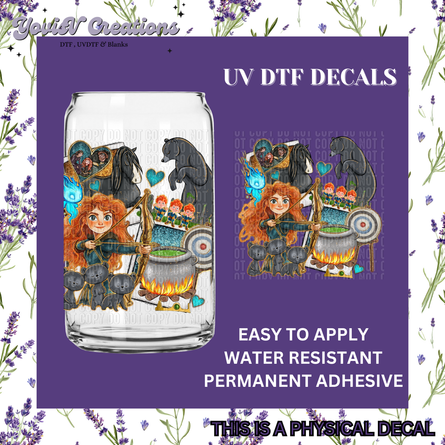 UV DTF DECAL 6 (4inch)