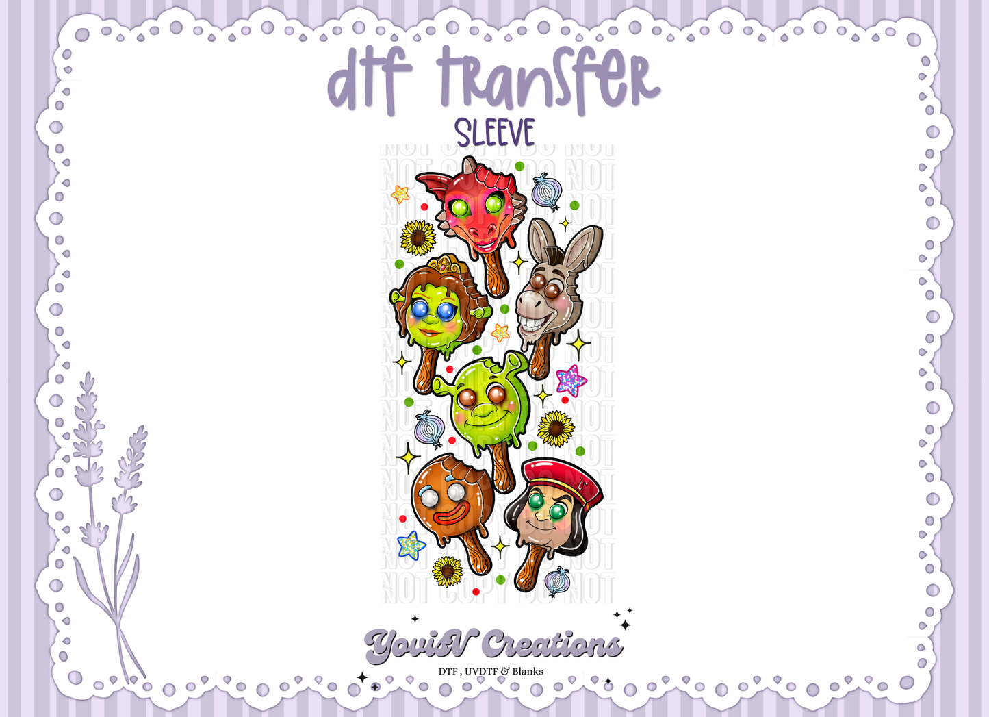 Fantasy Swamp Friends Melted Ice Cream