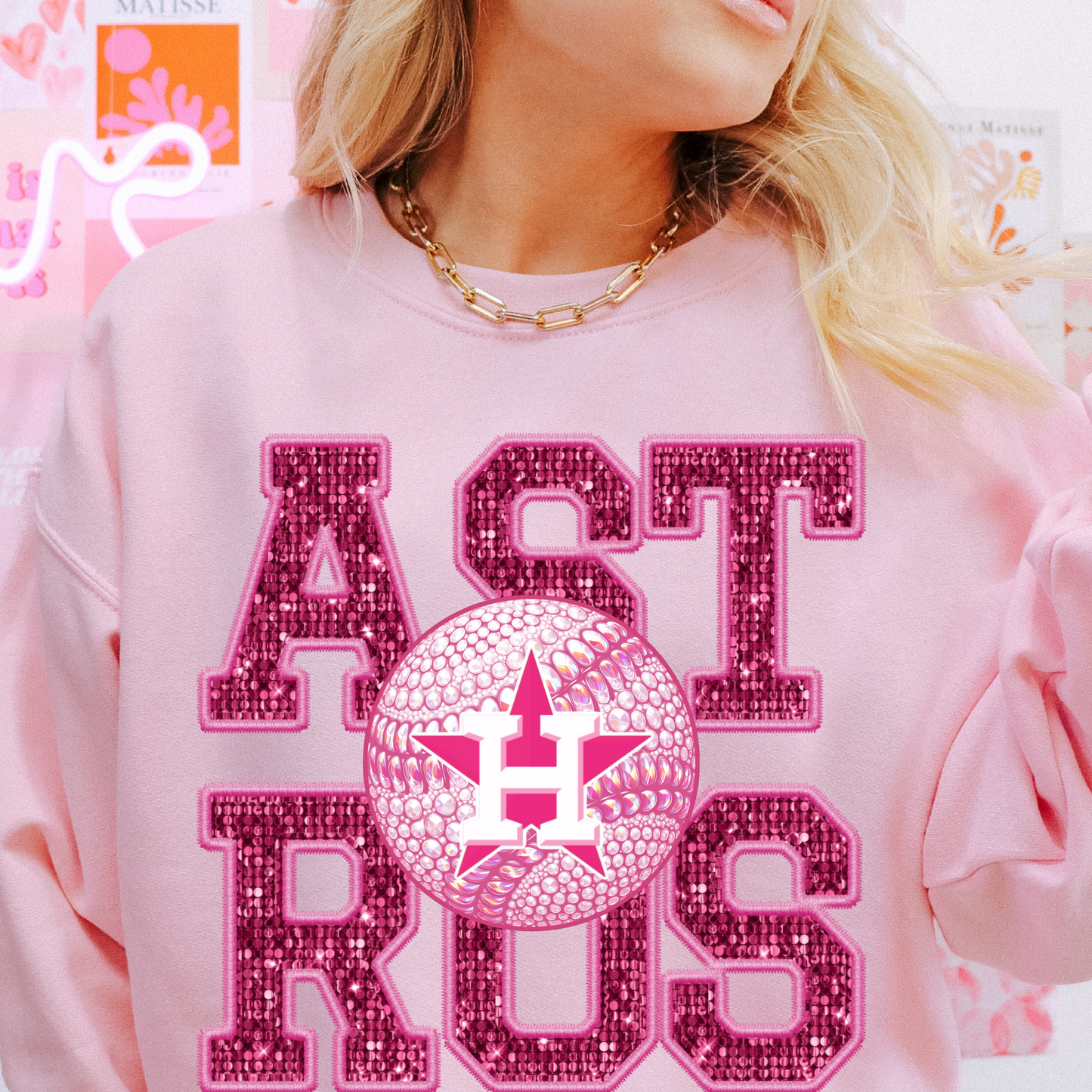 Astros Sequin