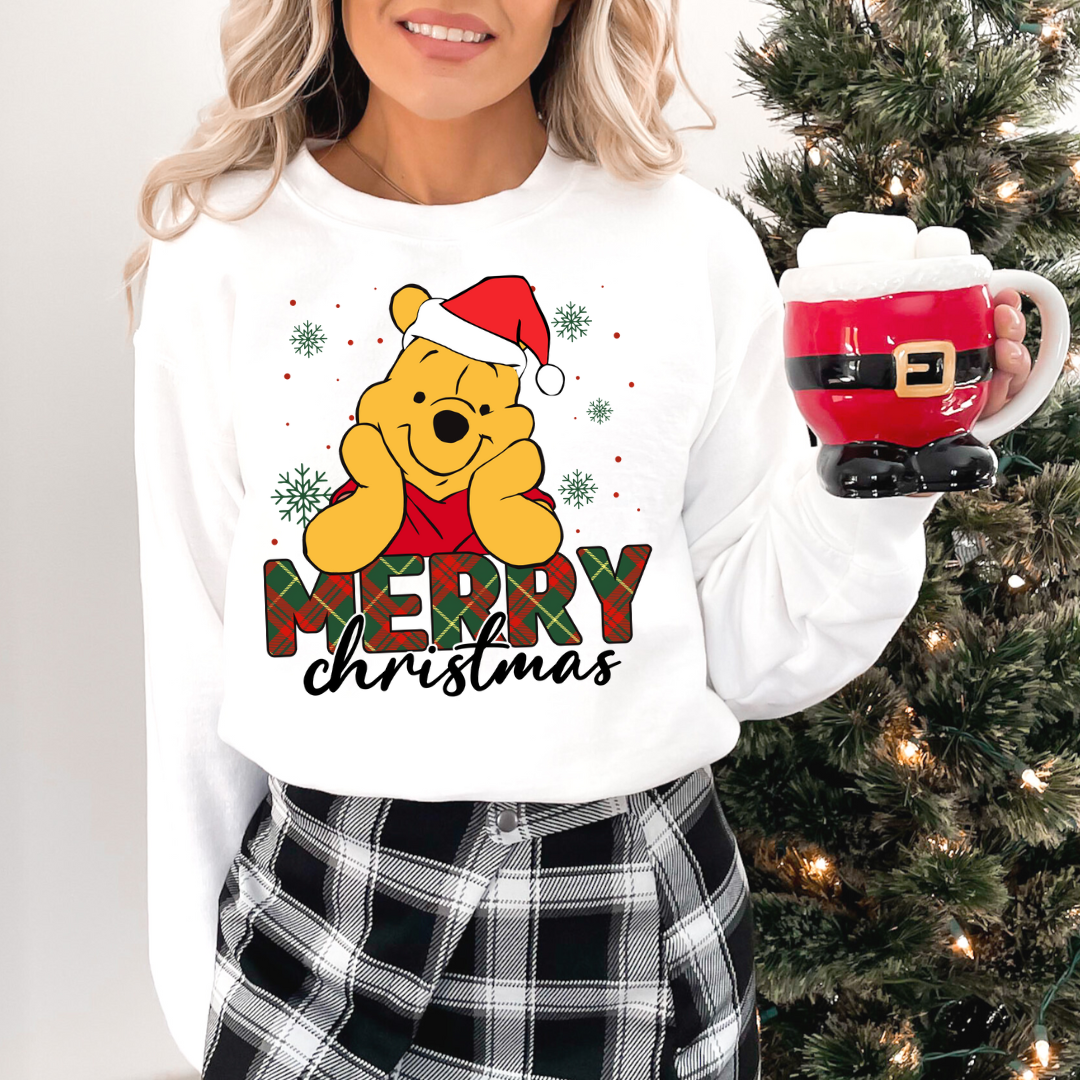 Merry Christmas Yellow Bear