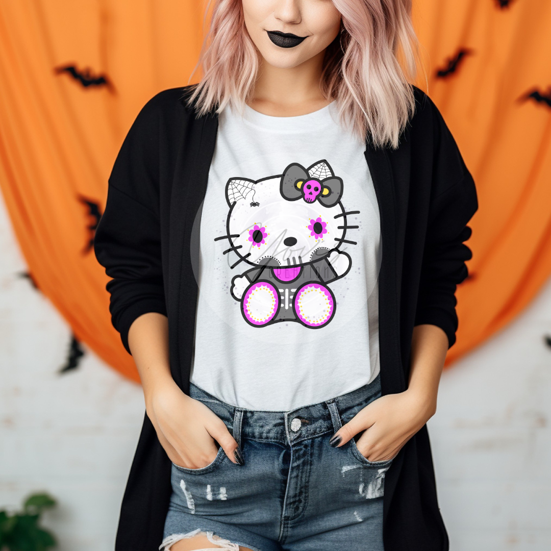 Dia de los Muerto Gatita Blanca