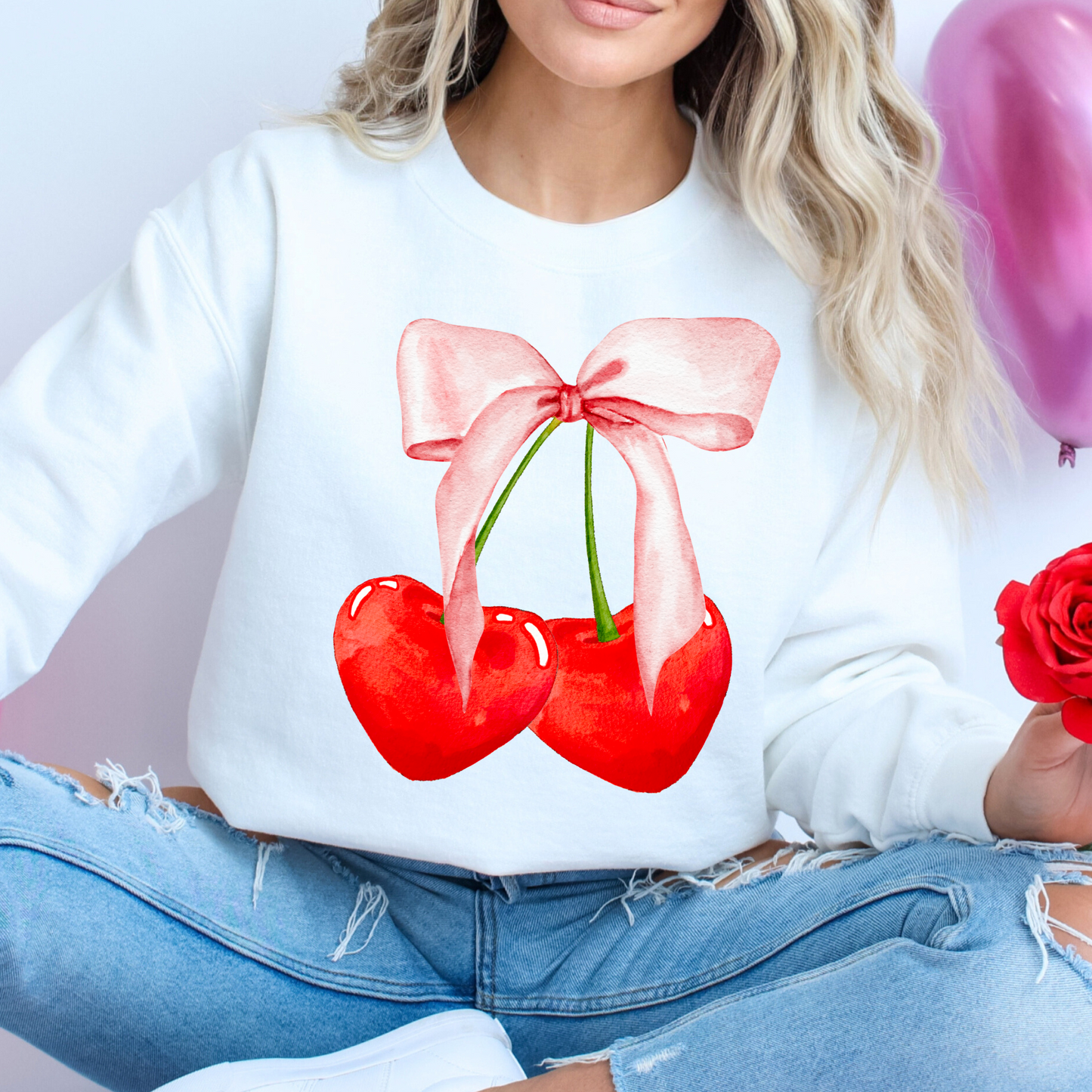 Cherry Bow Coquette