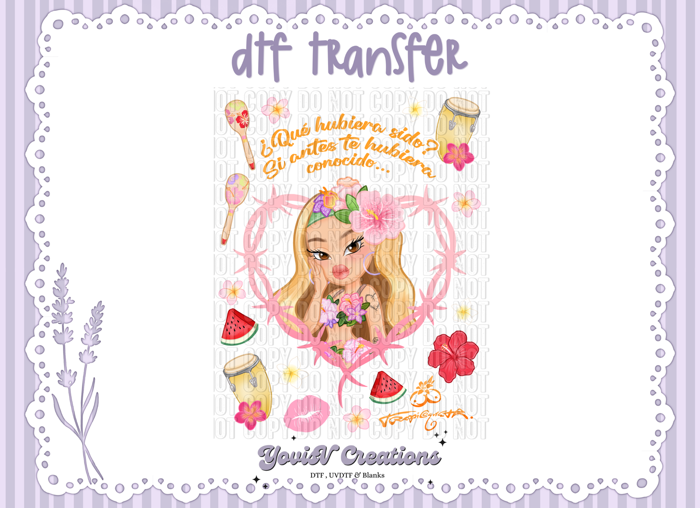 Tropicana Floral Doll