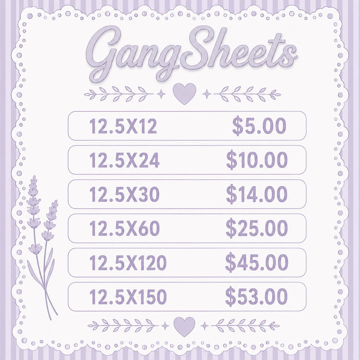 12.5 Gangsheets Builder