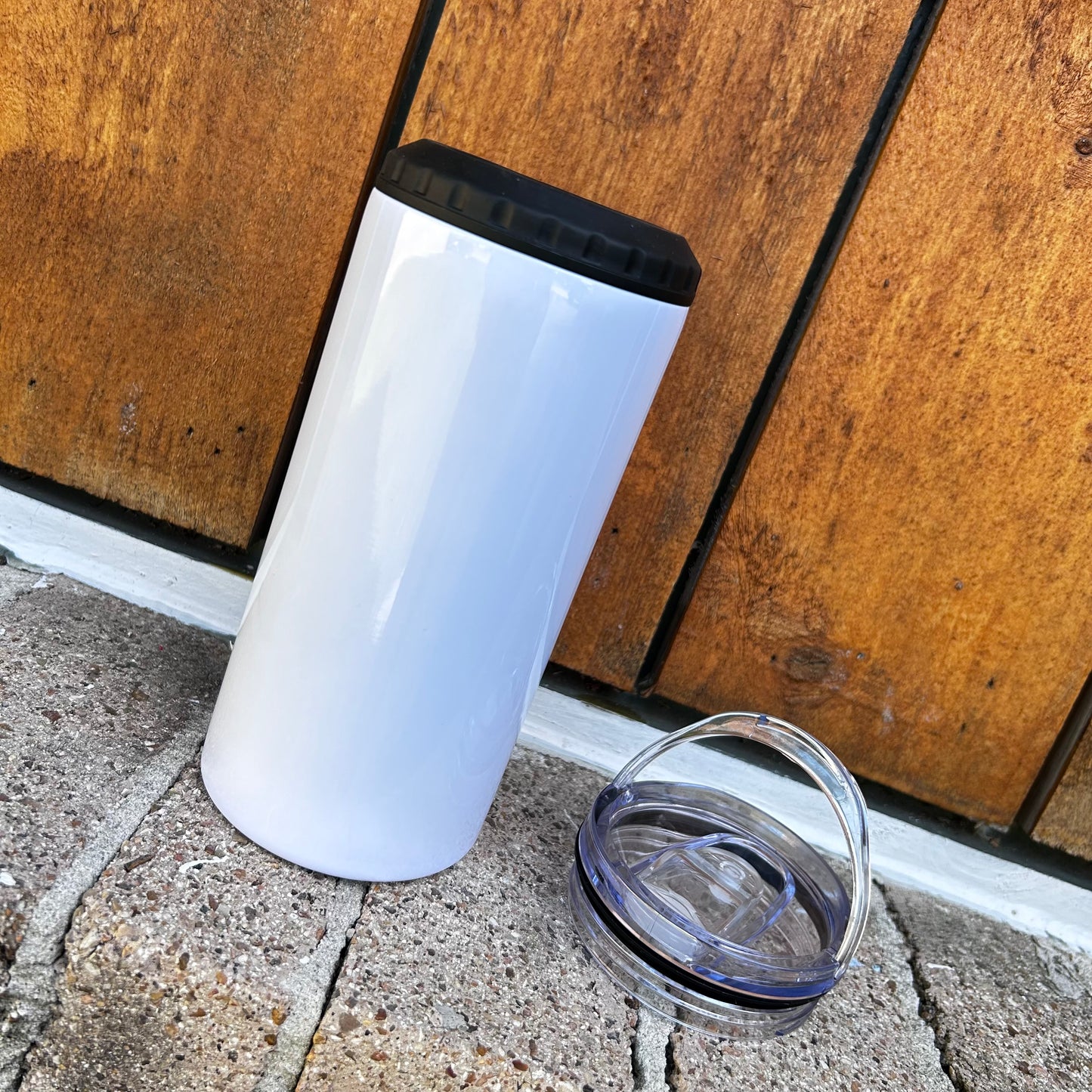 16oz Can Cooler Tumbler with Replacement Lid