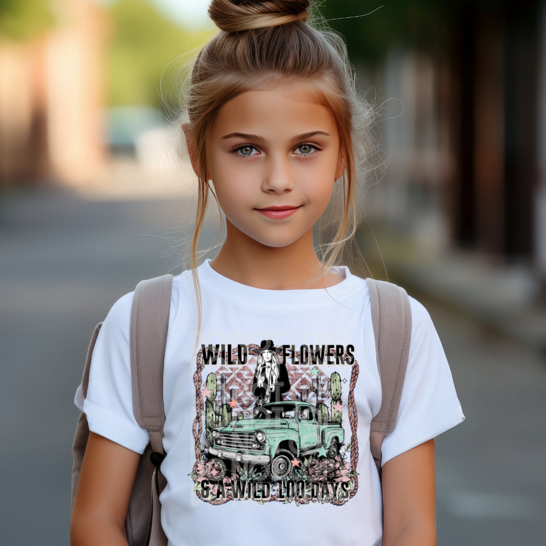 Wild Flowers & a Wild 100 days School