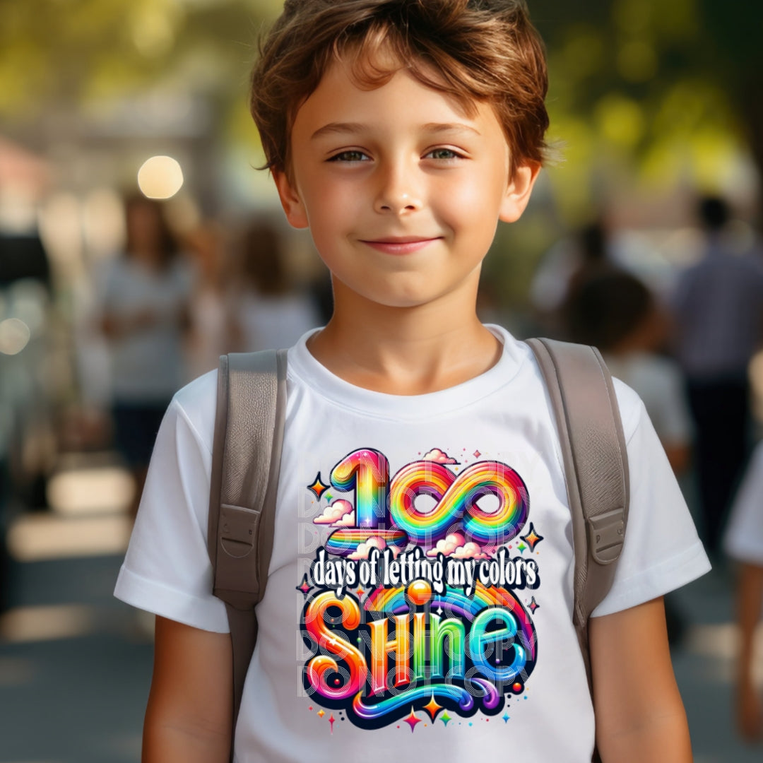 100 days of letting my color shine