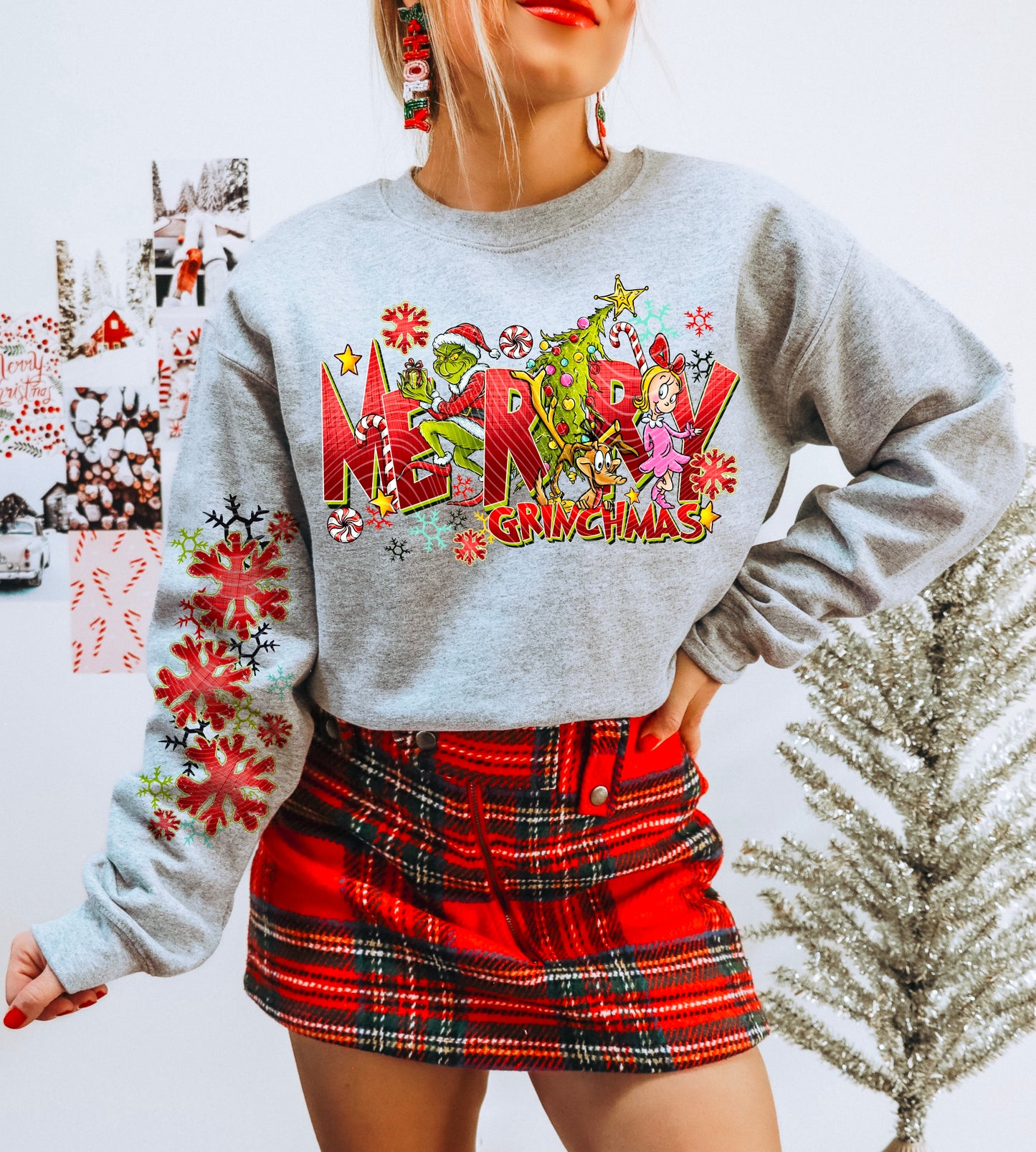Mean One Merry Christmas ( Red )