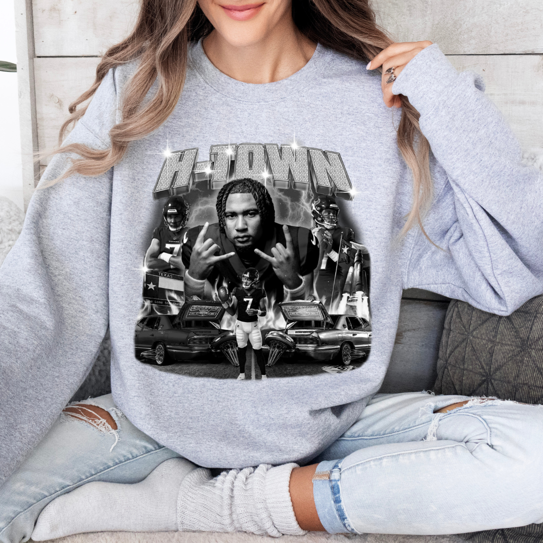 H-Town Texans ( Black & White )