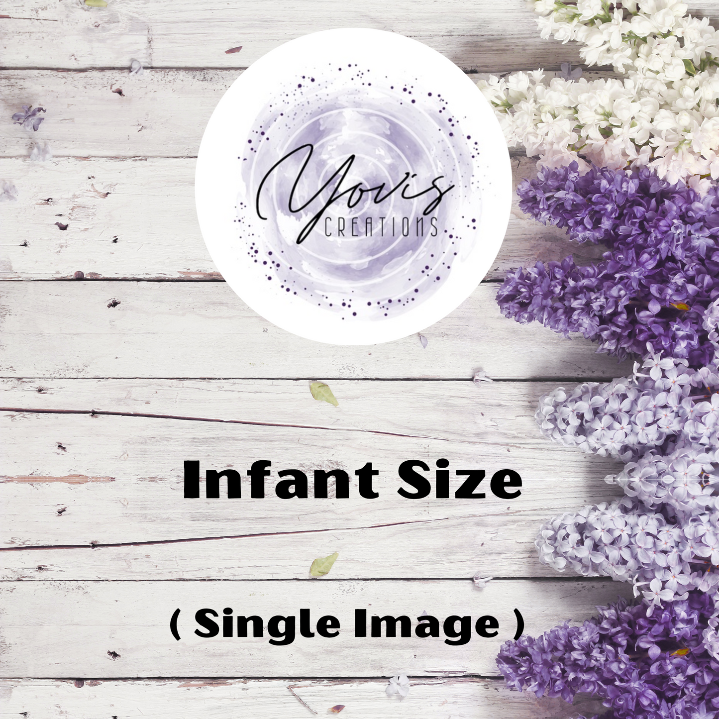 Infant Size ( Custom Transfer )