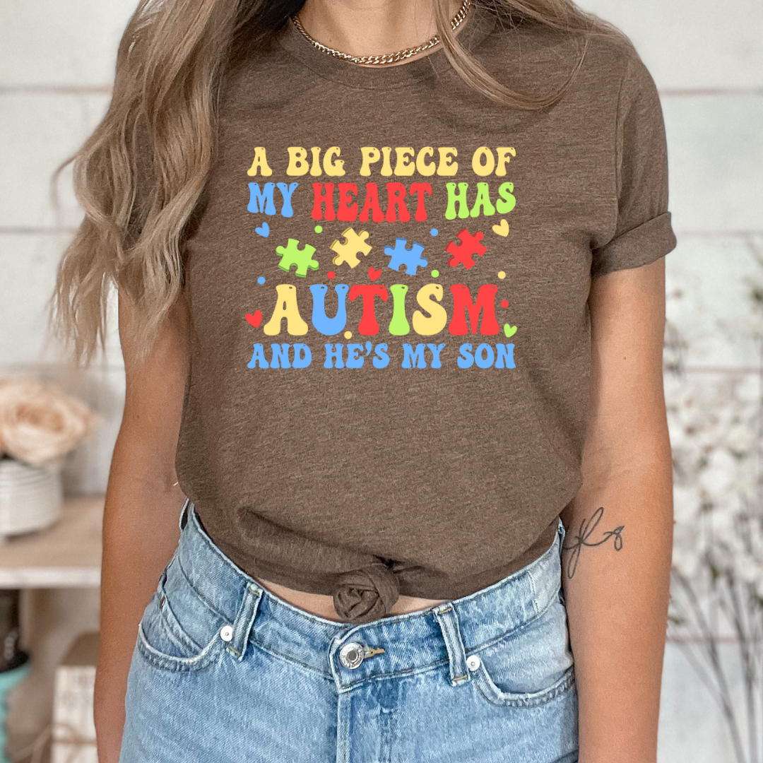 Big Piece of my Heart has Autism & He's my Son