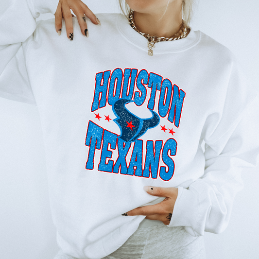 Houston Texans Red & Blue