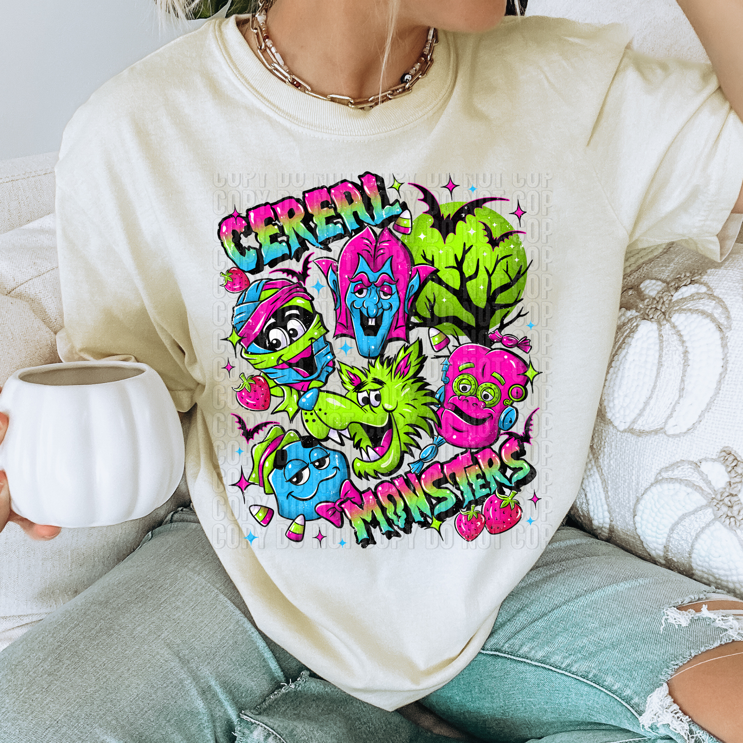 Cereal Monsters Neon