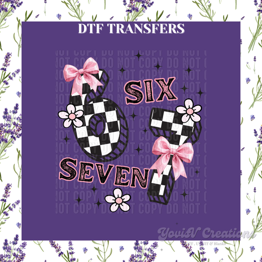 Six Seven Bows and Checkers