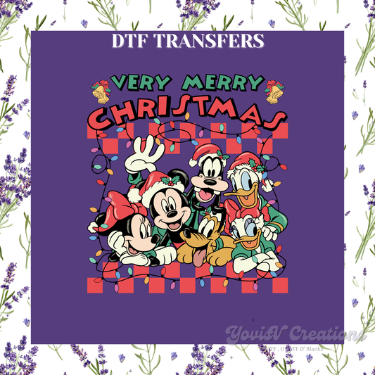 Very Merry Christmas Mouse and Friends