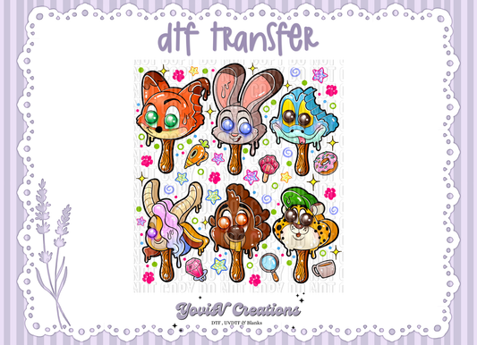 City Animal Friends Melted Ice Cream