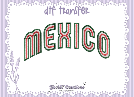 Mexico Faux Embroidery