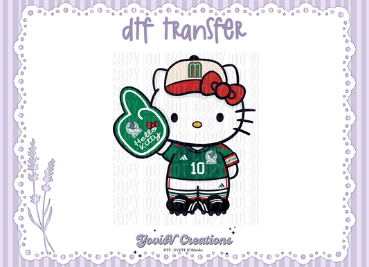 Mexican Soccer Fan Cat